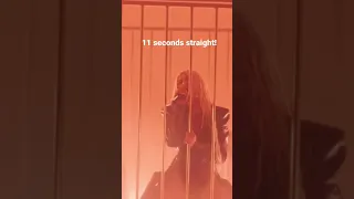 Ava Max Sings For 11 Seconds Straight With No Breaths 