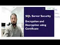 What is Certificate in SQL Server protection of keys using Certificate