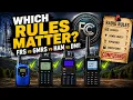 Which Radio License Rules You Can Bend Which You Can t FRS GMRS Ham DMR