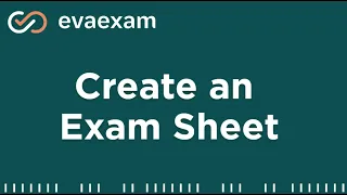 Create Exam Sheet
