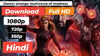 doctor strange download link in hindi download doctor strange multiverse of madness in hindi