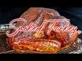 Smoking a Turkey Pit Boss 820 Pellet Smoker Thanksgiving Treat