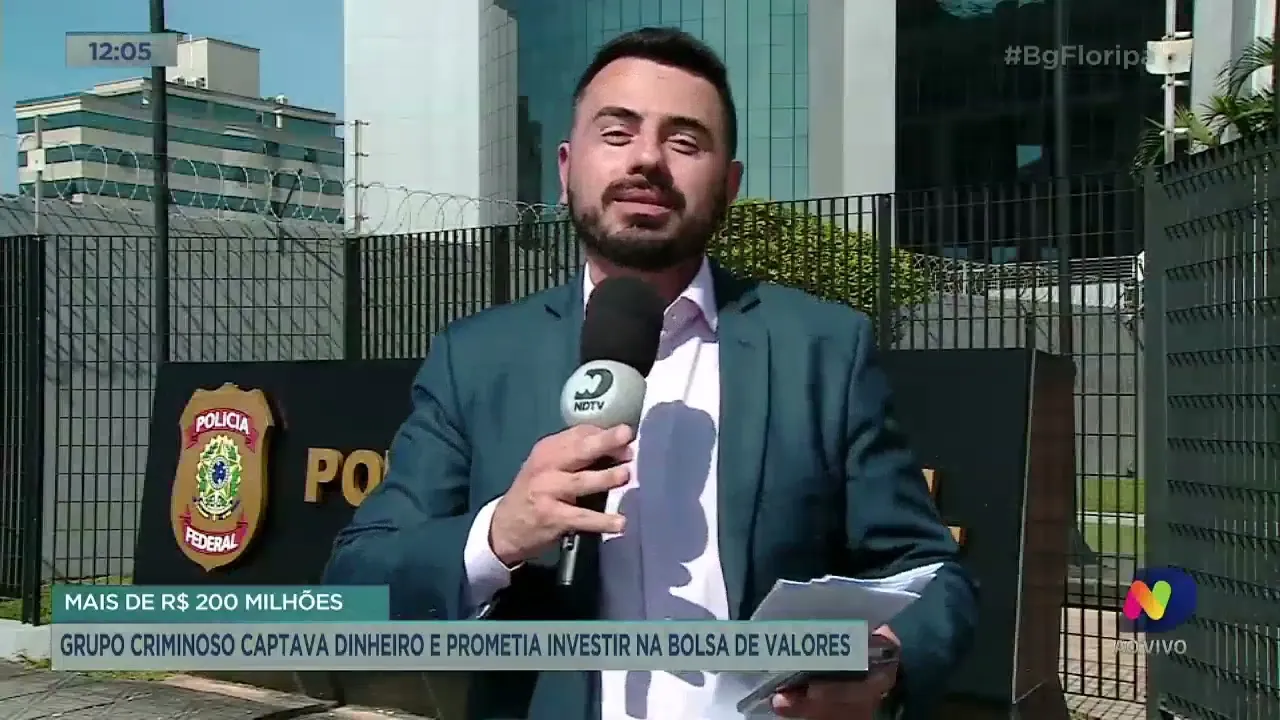 Grupo criminoso captava dinheiro e prometia investir na bolsa de valores