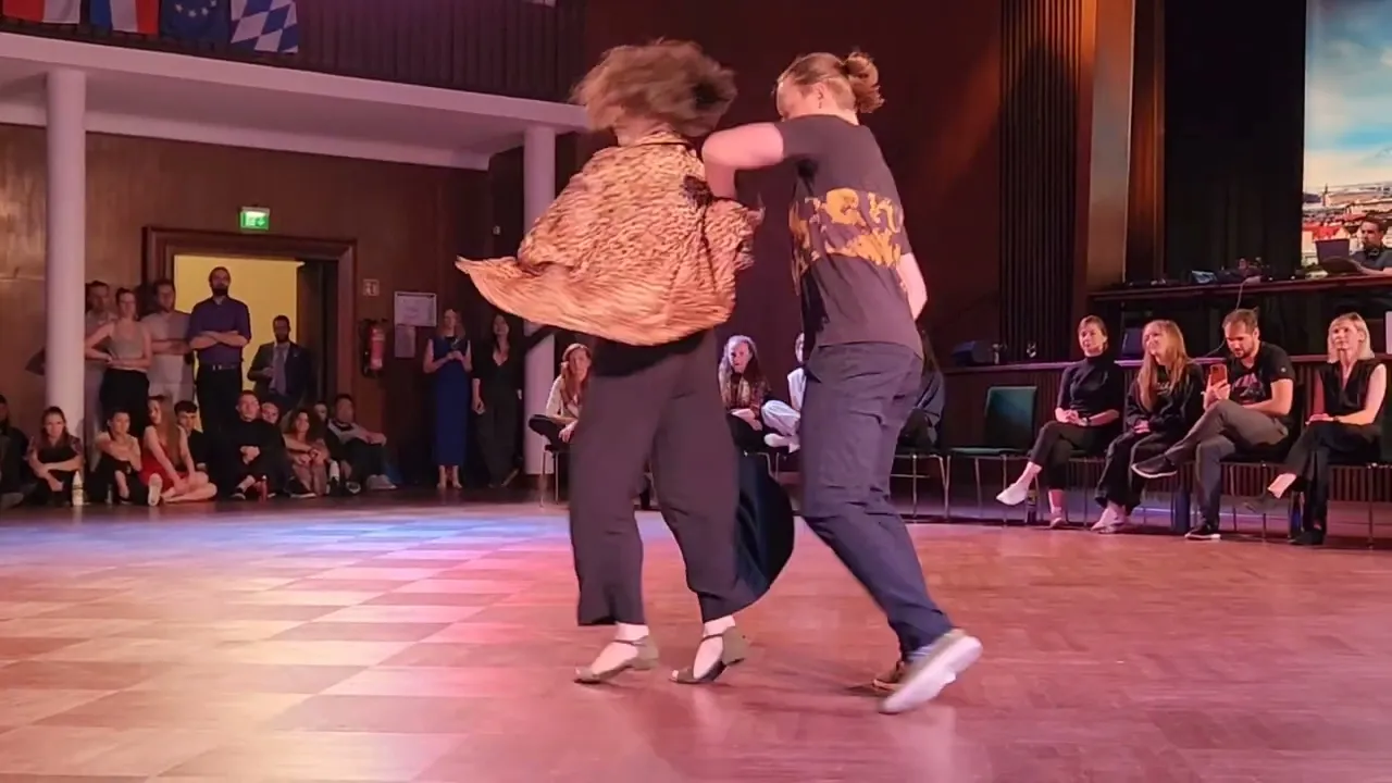 "Hush" Philipp Wolff & Ekaterina Wolff - 1st place All-Stars J&J Final Bavarian Open WCS 2024