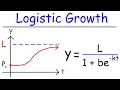 Logistic Growth Function and Differential Equations