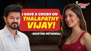 Nivetha Pethuraj: “Thalapathy Vijay mela enakku crush 😍🔥 #actorvijay #thalapathy #thalapathyvijay