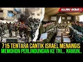 Lagu mengerikan ! Dikejar Pejuang Palestina, Ratusan Tentara Israel Justru Berlutut di Depan TNI