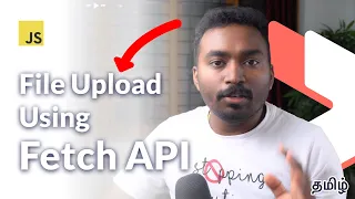 File upload to API with validation using Javascript Fetch API
