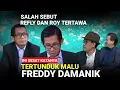 Lagu Sesat Freddy Damanik di ketawain ||Debat panas Roy Suryo refly harun