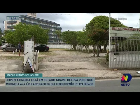 Atropelamento nos Ingleses: jovem atingida está em estado grave