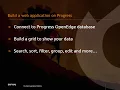 Build a web app on Progress OpenEdge