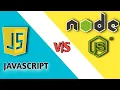 javascript node Difference Between js and nodejs