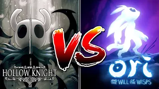 Download Hollow Knight Vs Ori and the Will of the Wisps - Battle of the Metroidvanias MP3
