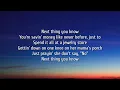 Jordan Davis   Next Thing You Know (Lyrics)