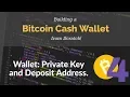 Bitcoin Cash Wallet Coding Tutorial Private Key Deposit Address Part 4