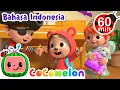 Lagu Membuat Pesta Kostum! | CoComelon Bahasa Indonesia - Lagu Anak Anak | Nursery Rhymes