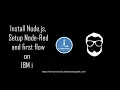 IBM i OSS - Setup Node js Node-Red and Creating Your First Flow