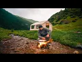 Download Lagu A wonderful getaway in the mountains in an inflatable house😍  #food #nature #outdoorcooking 