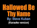 Download Lagu HALLOWED BE THY NAME - Steve Kuban (karaoke version)