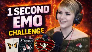 emo song 1 second challenge how many did you get