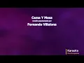 Fernando Villalona - Cama Y Mesa (Karaoke)