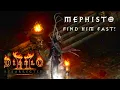 Find Mephisto Fast - Read the Map Diablo 2 Resurrected Pathfinding