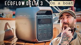 3600 WATTS Of AC!? ECOFLOW Delta 3 Field Tested On A Boat! + Sneak Preview.