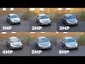 Gaia CCTV What do megapixels mean to your CCTV system Resolutions 1MP-8MP compared