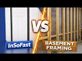 Replace Traditional Basement Framing with InSoFast