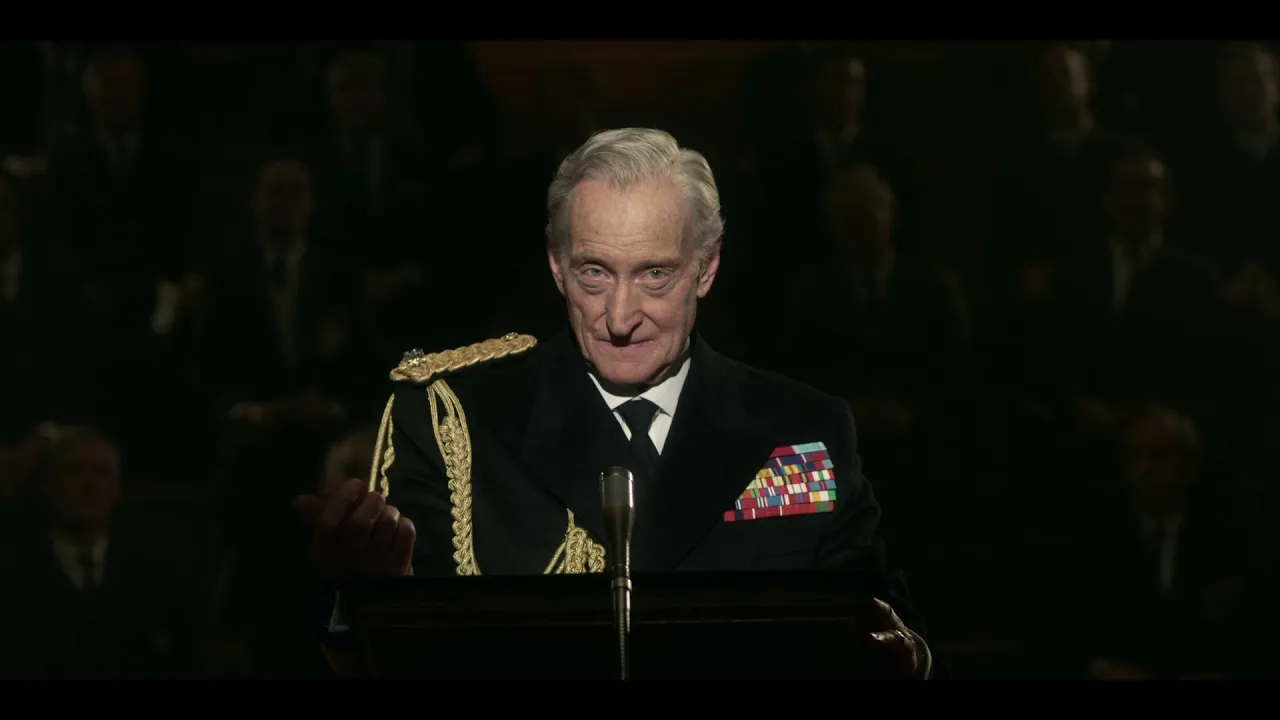 The Crown - Lord Mountbatten sings "The Road to Mandalay" - S03E05