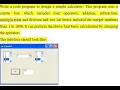 SOLVING VISUAL BASIC EXERCISE NO1