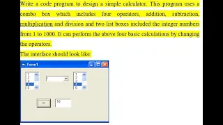 SOLVING VISUAL BASIC EXERCISE NO1
