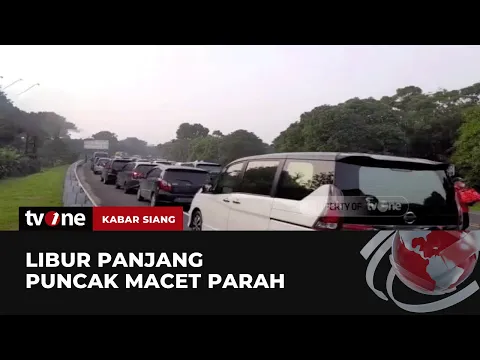 Antrean Kendaraan Mengular dari Pertigaan Gadog Hingga Pintu Tol Ciawi