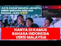 Lagu #302: Hanya di Kamus Malaysia, kata dasar Bahasa Jakarta, diberi imbuhan menjadi Bahasa Jawa.😂😂😂