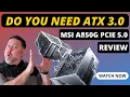 Overflow With Power MSI a850g PCIE 5 0 ATX 3 0 Power Supply Review