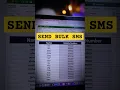 send 10 000 SMS ONE CLICK