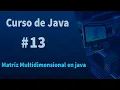 Java Course - Multidimensional Arrays in Java