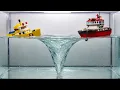I tested Lego boats vs giant Whirlpools