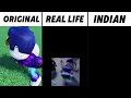 I Wanna Run Away Roblox Original vs Real Life vs Indian