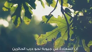 فجر اطل على الحياة ليخبر الكون الحزين دندنها