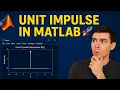 How to Plot Unit Impulse Sequence in MATLAB Step-by-Step Tutorial