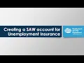 Creating an account with the Employment Security Department - SecureAccess Washington and eServices