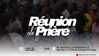 LE TEMPS  DE LA VRAIE ADORATION | Frère Héritier MENGA | Jeudi 20 Août 2026 | TSK