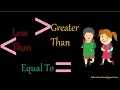 Less than Greater than Compare Numbers Relational Operators Basic Math s for kids kids