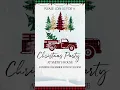 Christmas tree Invitation