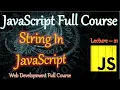 String In JavaScript JavaScript Tutorial in Hindi