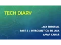 Java Fundamentals Tutorial Part 2 Amar Kahar