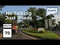 Connecticut Route 79 South Durham to Madison Evening Drive 4K
