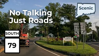 Connecticut Route 79 South Durham to Madison Evening Drive 4K