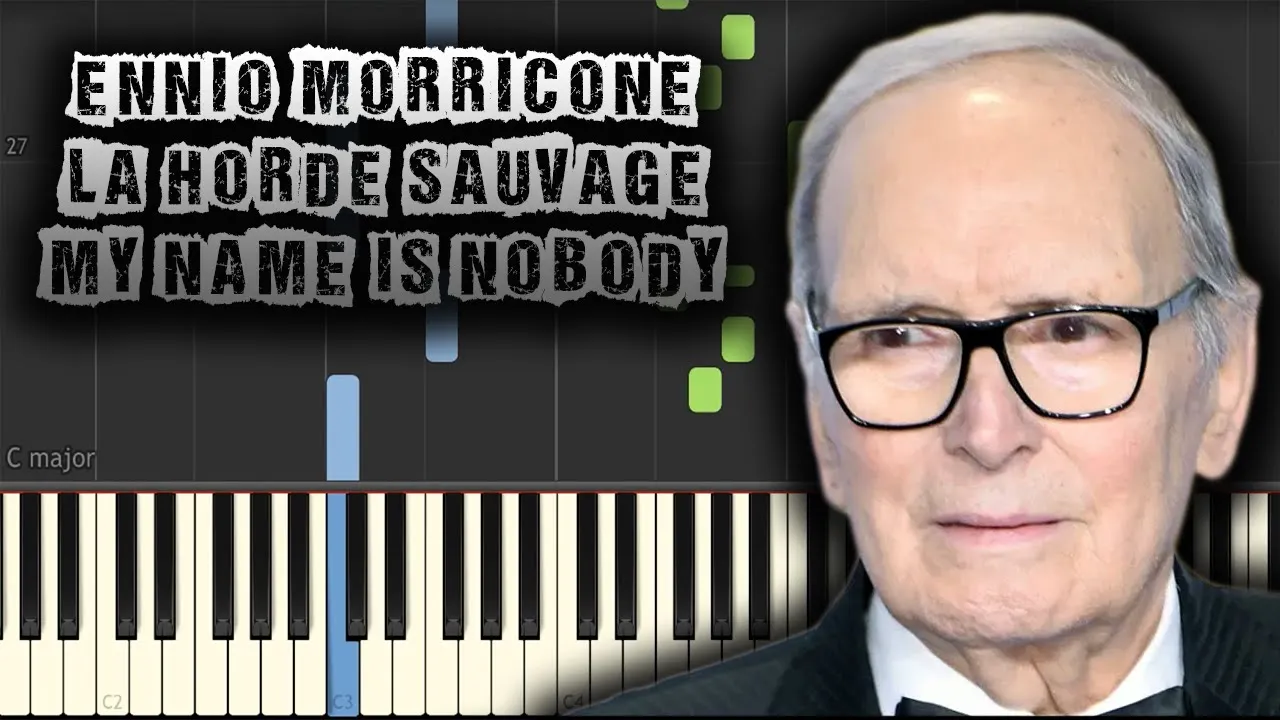 Ennio Morricone - La Horde Sauvage - The Wild Horde My Name Is Nobody Theme - (Piano MIDI + PDF)